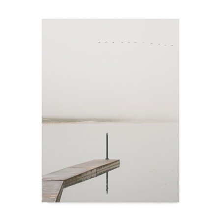 Trademark Fine Art Jesus Concepcion 'Semaphore In Green' Canvas Art, 35x47 1X08211-C3547GG